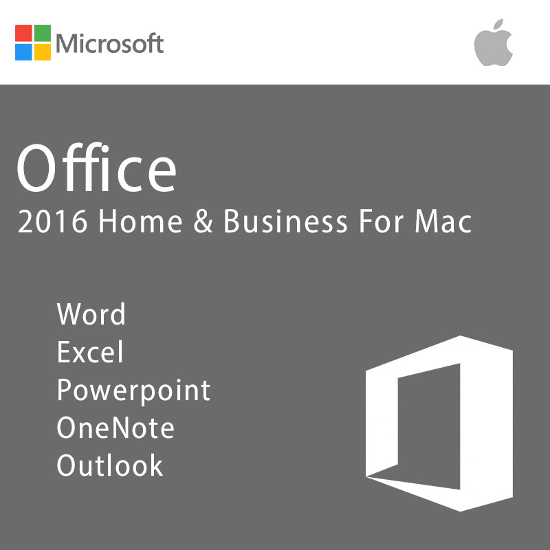 Microsoft Office Home & Business 2016 for 1 Mac - Lifetime Activation