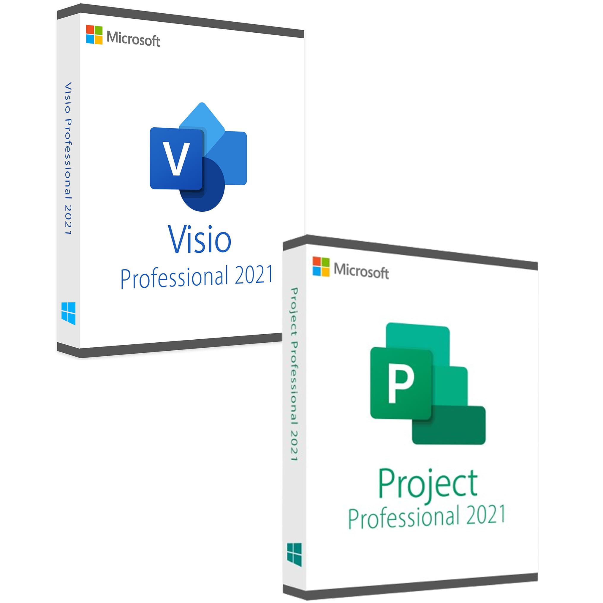 Microsoft Project Professional 2021 + Visio Professional 2021 Bundle