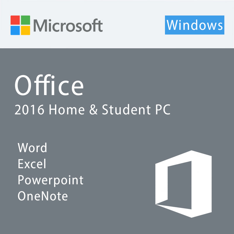 Microsoft Office 2016 Home & Student For Windows (1PC)