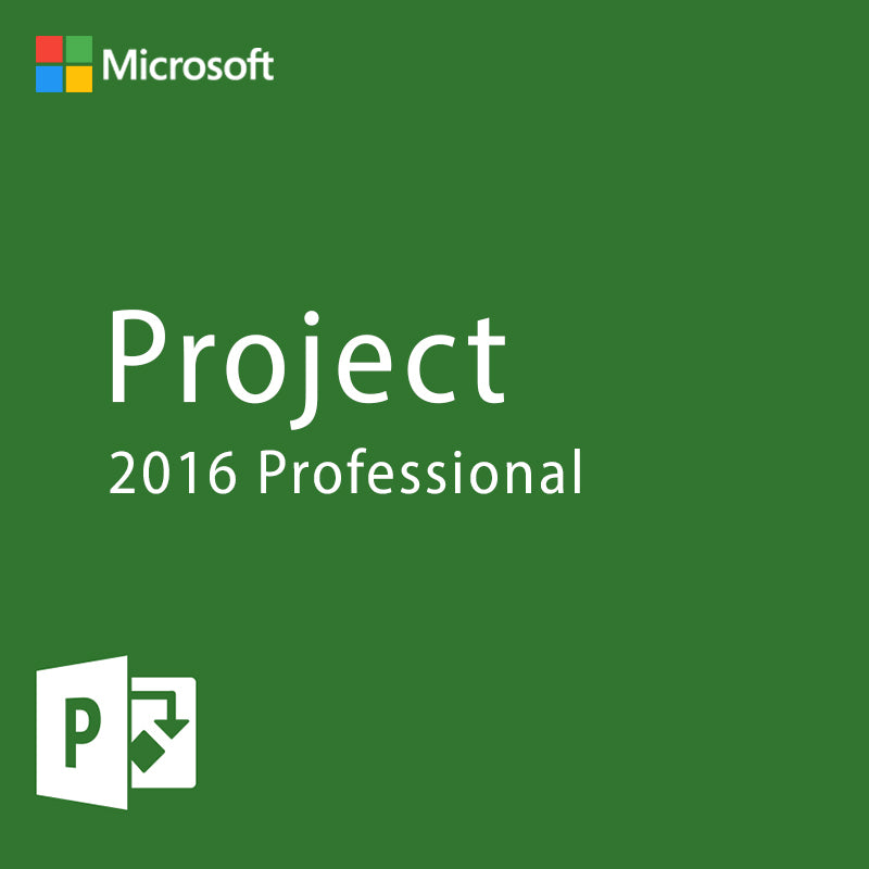 Microsoft Project 2016 Professional - Lifetime License 1PC