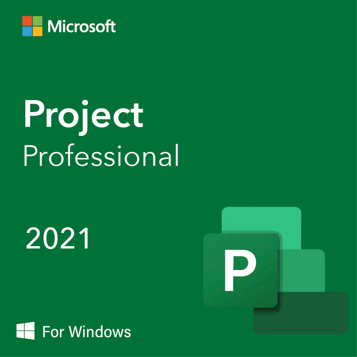 Microsoft Project 2021 Professional - License for 1PC
