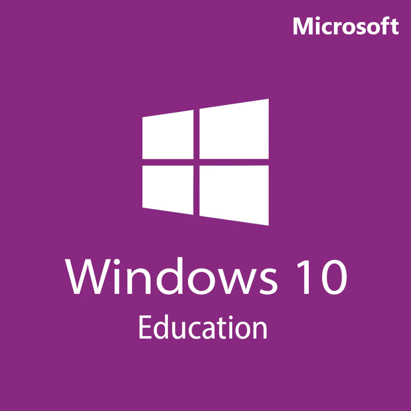 Microsoft Windows 10 Education - Lifetime License 1PC