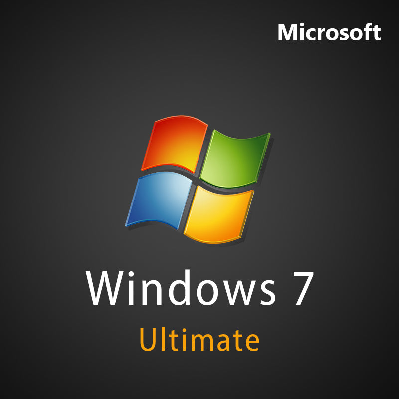 Microsoft Windows 7 Ultimate - 32/64 Bit Lifetime License 1PC
