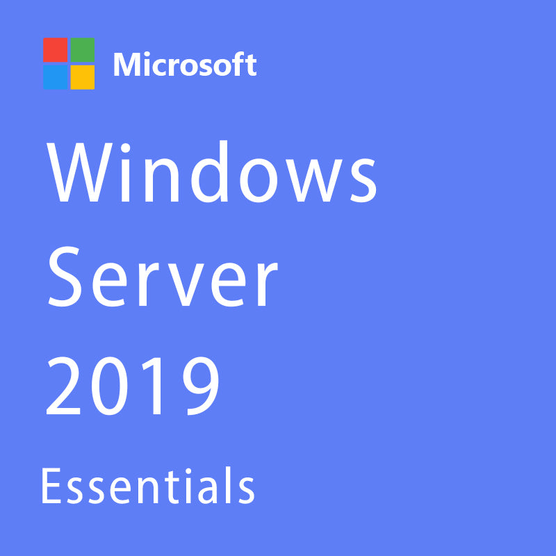 Microsoft Windows Server 2019 Essentials - Lifetime License 1PC