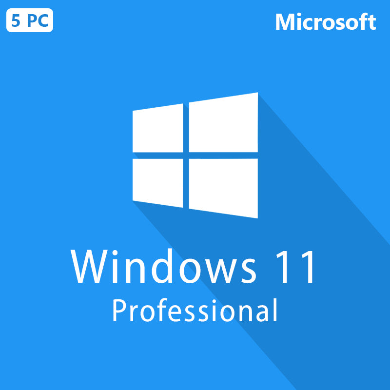 Microsoft Windows 11 Professional 5PC - Lifetime License