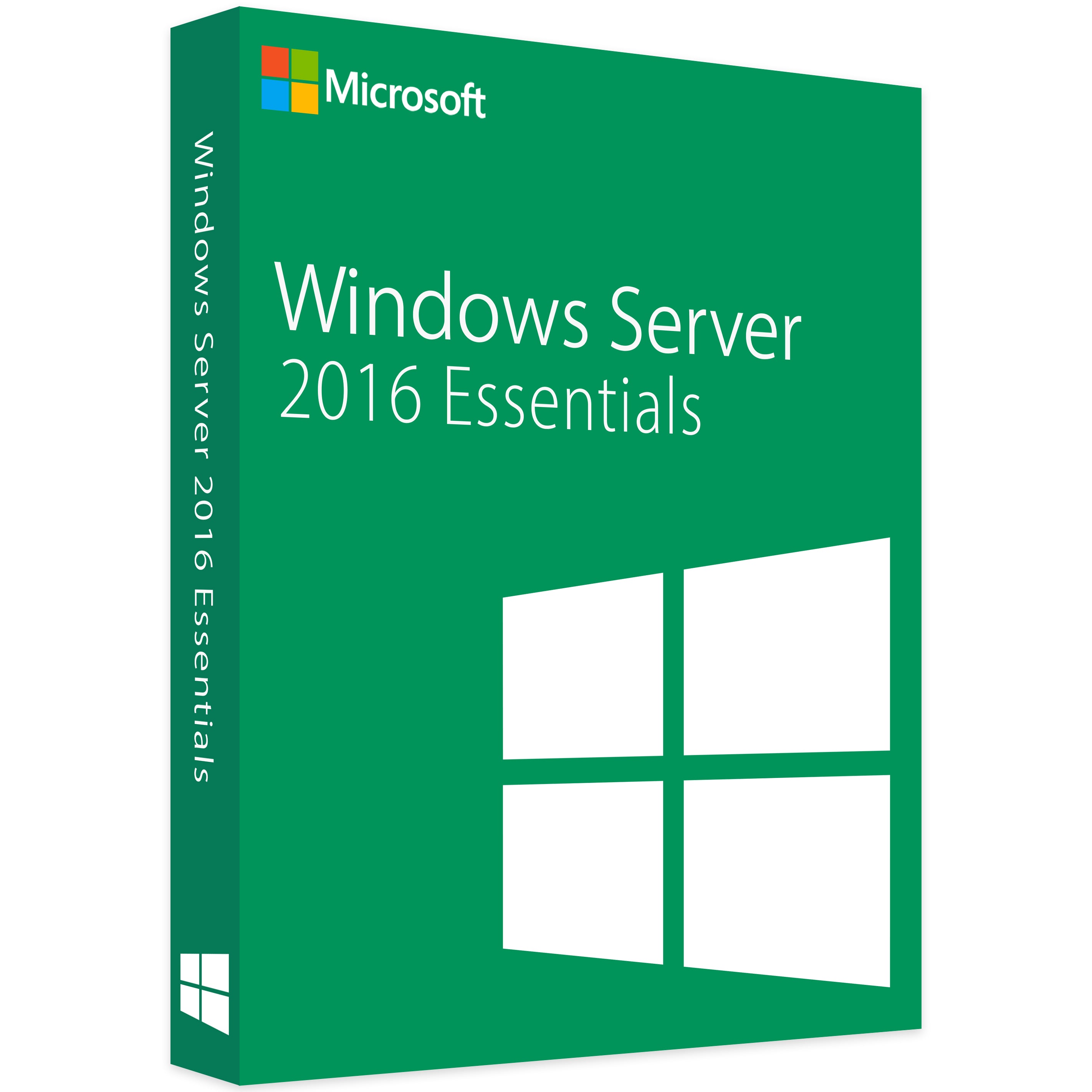 Microsoft Windows Server 2016 Essentials - Lifetime License 1PC