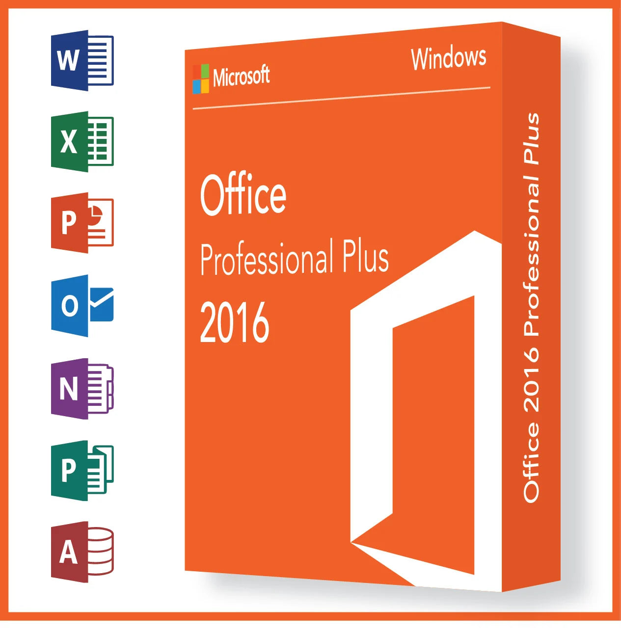 Microsoft Office Professional Plus 2016 - Lifetime License Key